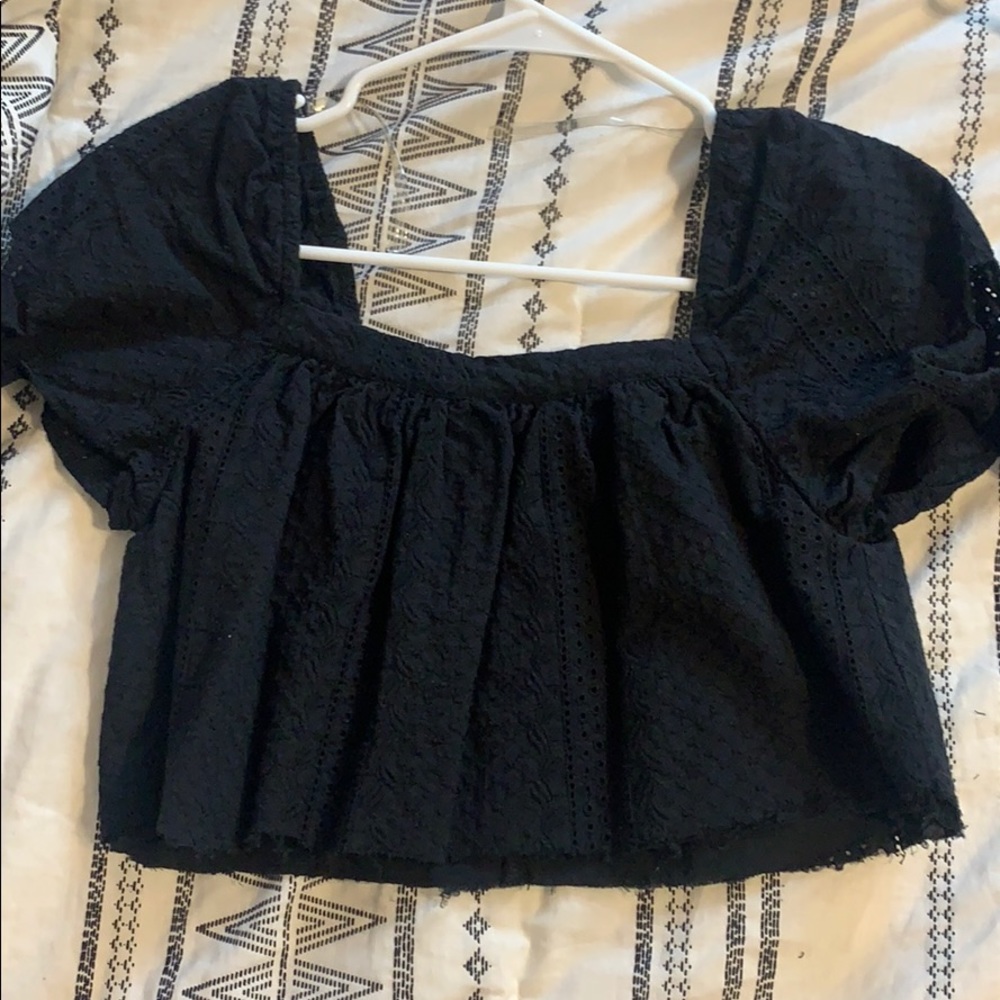 Self cropped dress to crop top